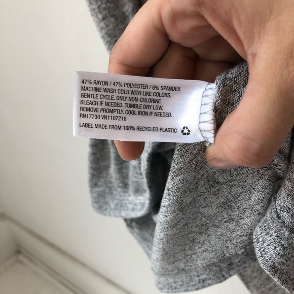 A new day casual dress grey pockets size small - Picture 9 of 10